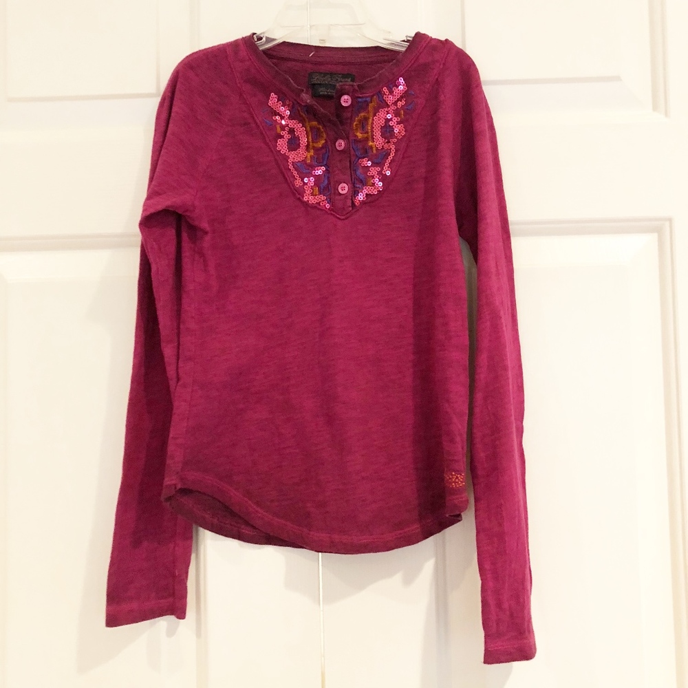 3/$15 Lucky Brand girls long sleeve top